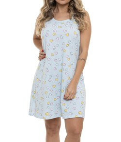 Camisola Curta Corações Malwee (1000073385) 100% Algodão