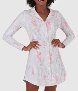 Camisola Americana Floral Malwee (1000103939) 100% Algodão