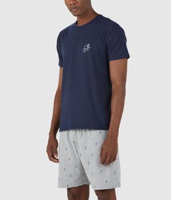 Pijama Masculino Curto Raios Malwee (1000103950) Algodão