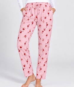 Calça Pijama Feminina Carrot Bailarina Malwee (1000134457) Rosa Claro - 100% Algodão