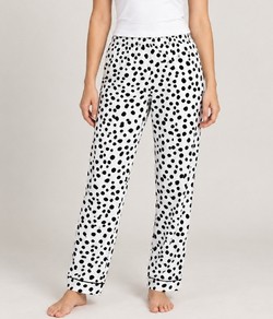Cal�a Pijama Feminina Reta Po� Malwee (1000134478) Off White