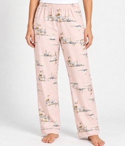 Cal�a Pijama Feminina Reta Patos Malwee (1000134478) Rosa