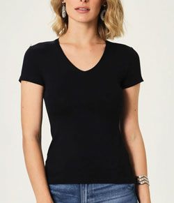 Camiseta Manga Curta Gola V Malwee (1000004503) Viscose