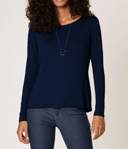 Blusa Manga Longa Tradicional Malwee (1000054822) Viscose