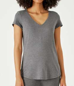 Blusa Mullet Malwee Básicos (1000037400) Viscose - Cinza