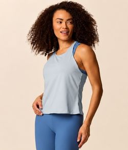 Regata Feminina Esportiva Dry UV50+ Malwee Active (1000138876) Cinza