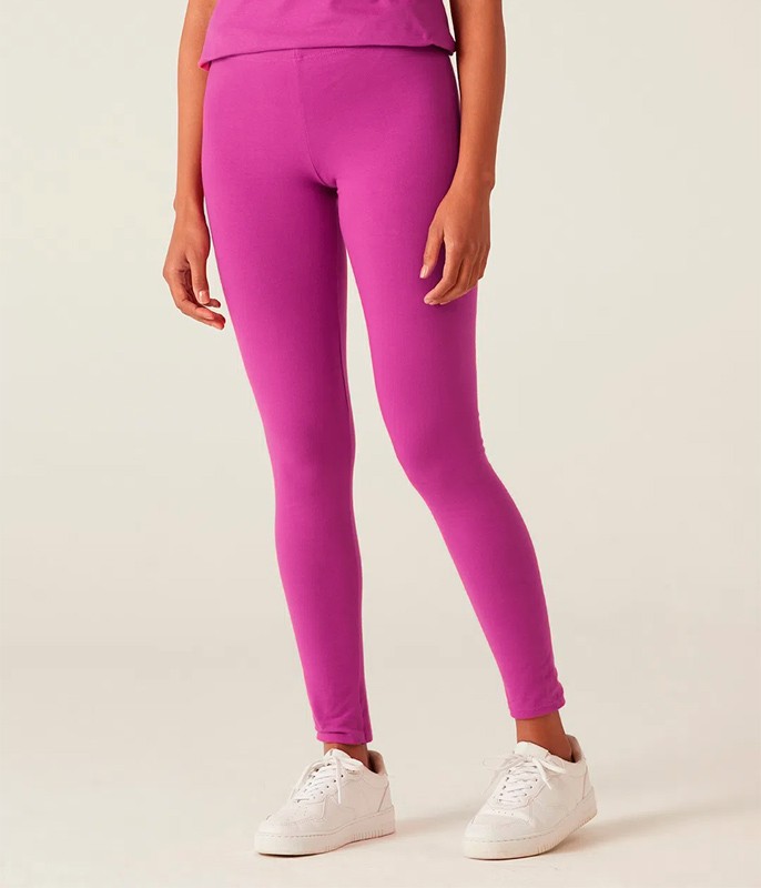 Calça Legging Malwee (1000009701) Cotton - Roxo 