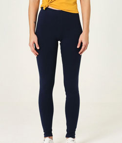 Calça Legging Malwee (1000009701) Cotton/Algodão - Marinho