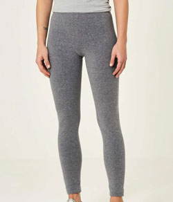 Calça Legging Malwee (1000009701) Cotton/Algodão - Cinza