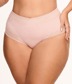 Calcinha Clássica com Renda Nayane Plus Size (CP 07 0004)
