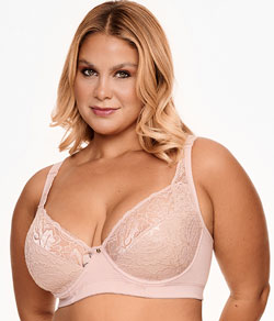 Sutiã Sustentação com Renda Nayane Plus Size (SP 08 0019)