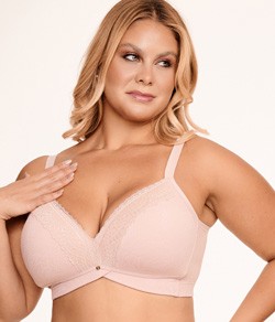 Sutiã Sustentação com Renda nayane Plus Size (SP 07 0009)