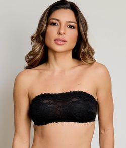 Faixa Top Rendado Nayane (ST 21 0003) Bojo Remov�vel