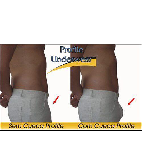 Calça masculina shop com enchimento