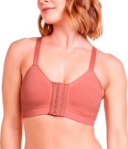 Sutiã Pós-Cirúrgico com Abertura Frontal Nadador Plié Control (50114) Bronzer