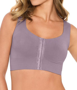 Top com Abertura Frontal Pli� (50142) Lilac