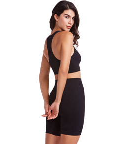 Conjunto Feminino Bermuda Fitness Plié Atena (50982/50983) Preto