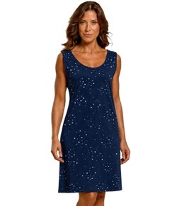 Camisola Clássica Regata Estrelas Paulienne (030.77) 100% Algodão