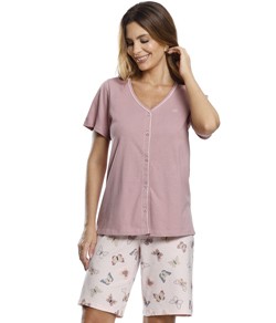 Bermudoll Aberto 100% Algod�o Paulienne (083.75) Borboleta