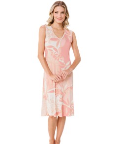 Camisola Curta Regata Floral Paulienne Cl�ssica (421.73) Liganete