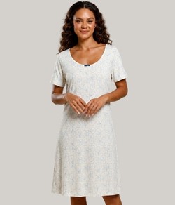 Camisola Clássica Manga Curta Pétala Paulienne (614.77) 100% Algodão