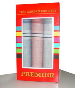 Len�os Presidente Premier (3242) 32x32cm - Caixa 3 Unidades