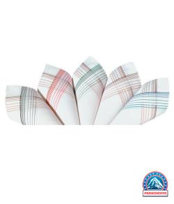 Lenços Presidente Premier (4052) 32x32cm - Caixa 3 Unidades