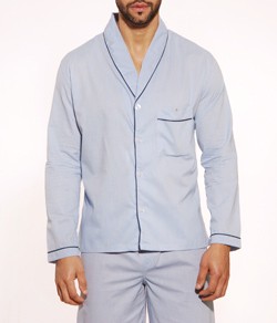 Pijama Longo Masculino Presidente (PL083) Tecido Plano 100% algodão