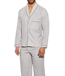 Pijama Longo Masculino Presidente (PL920) Tecido Plano 100% algodão