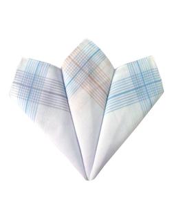 Lenços Presidente Vitória Tramado 28x28cm - embalagem com 3 unidades