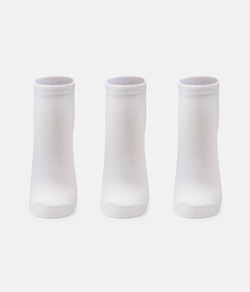 Kit 3 Meias Cano Curto Puket (8547/010603172) Branco