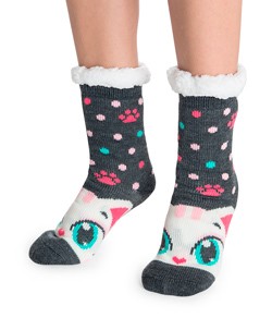 Meia Bota Antiderrapante Gato Puket (72879/10604322)