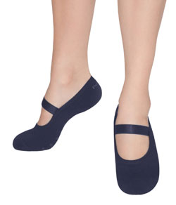 Meia Sapatilha Boneca Antiderrapante Puket (7239/010605409) Azul Marinho