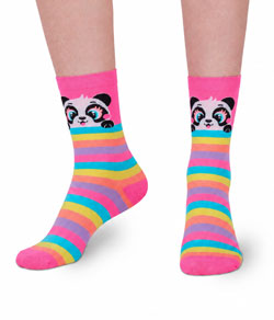 Meia Cano Longo Panda Puket (5745/010605745)