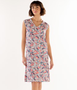 Camisola Curta Regata Tropical Pzama (50232) Viscolycra