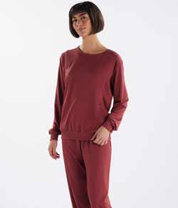 Pijama Feminino Longo Jogger Pzama (50262) Moletinho