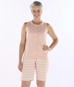 Bermudoll Aberto Tulipas Pzama Ladies (50300) 100% Algod�o