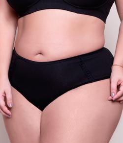 Calcinha Cotton/Algodão com Renda Renovv Frescor (1200008) Plus Size