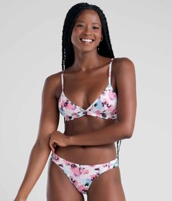 Conjunto Biqu�ni Tri�ngulo Floral She (371.61/370.60)