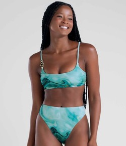 Conjunto Biqu�ni Hot Pant Marble She (371.65/370.64)