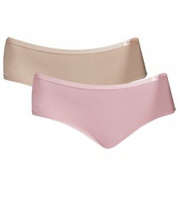 Kit 2 Calcinhas Classic Midi Sloggi (24547) Mink/Essence