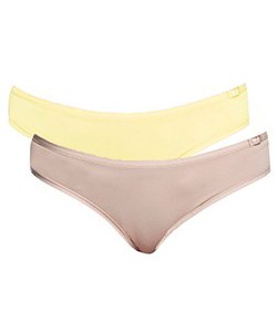 Kit 2 Calcinhas Sloggi Classic Mini (24549) Mink/Papiro