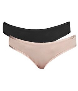 Kit 2 Calcinhas Sloggi Classic Mini (24549) Preto/Mink