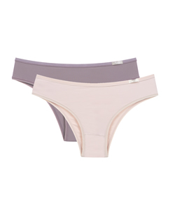 Kit 2 Calcinhas Classic Mini Sloggi (24549) Mink/Praline
