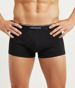 Cueca Boxer Algod�o Plus Size Selene (11160-1)