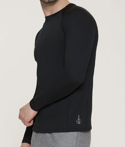 Camiseta Masculina Manga Longa com Felpa Selene (22015-001) Térmica