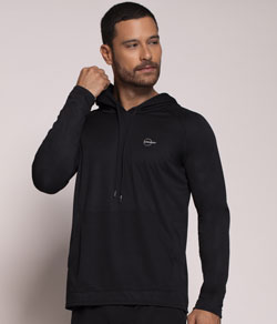Camiseta Masculina com Capuz Fitness Selene (22020.001)