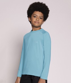 Camiseta Infantil Manga Longa UV50+ Selene (24000.006) Azul