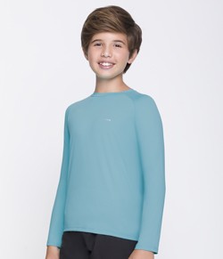 Camiseta Juvenil Manga Longa UV50+ Selene (24010.006) Azul