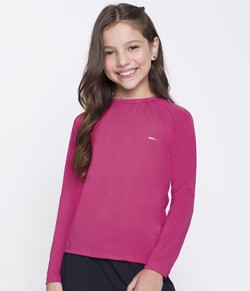 Camiseta Juvenil Manga Longa UV50+ Selene (24010.006) Rosa